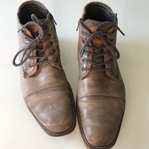 Blue Boxer Mens Chukka boot